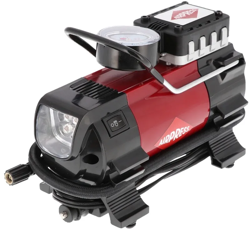 Mini olievrij compressor 12V 7 bar 27 l/min de AIRPRESS – image du produit