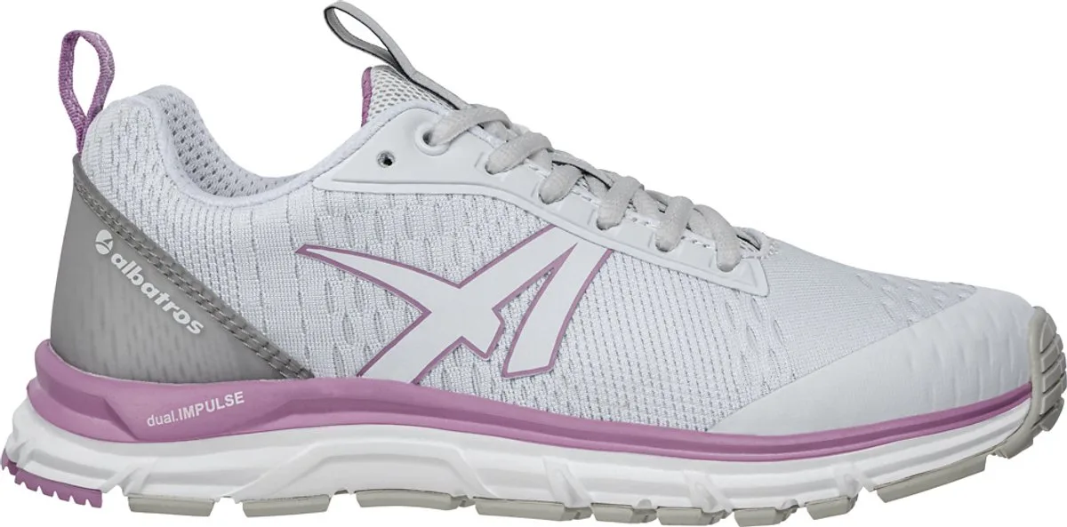 Albatros 654910 AER55 ST White Low O1 medische schoenen by Albatros, White, Purple, 37 – product image