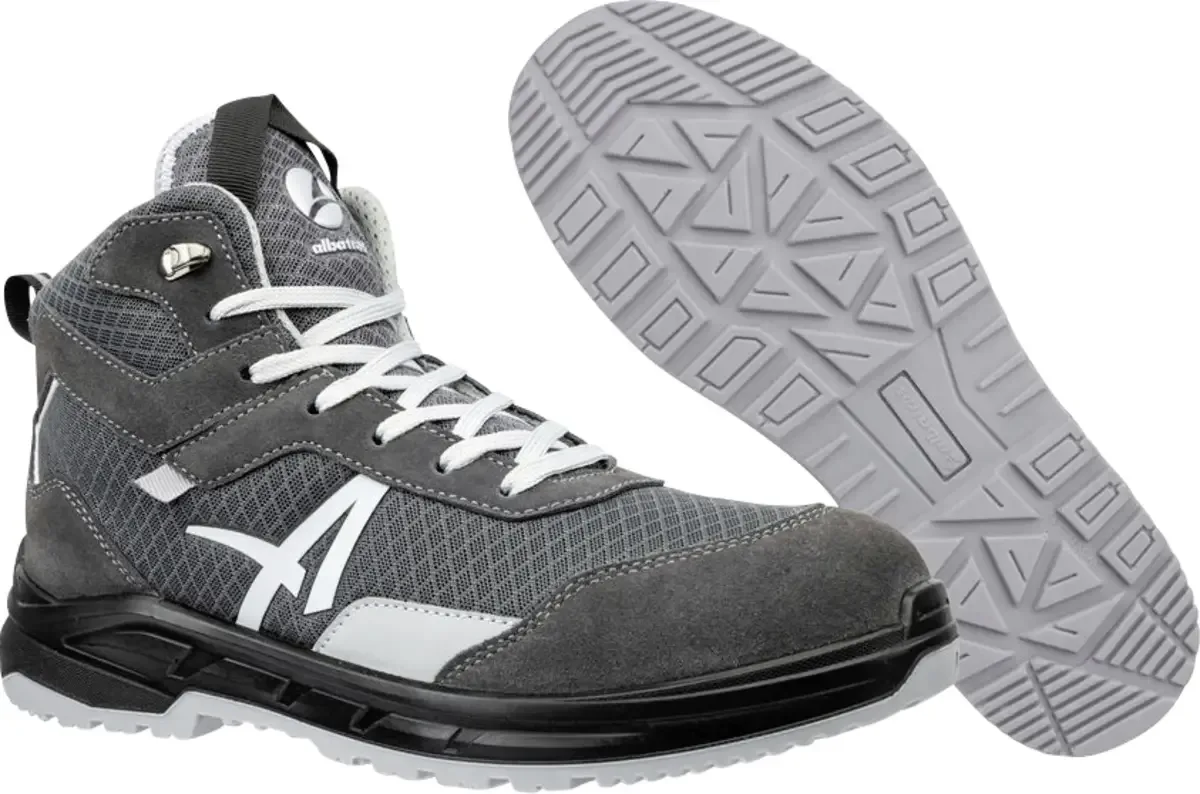 AXIS GREY MID S1P FO SR 637330800000042 Chaussures de sécurité S1P Pointure (EU): 42 gris 1 paire(s) de Albatros, Gris – image du produit