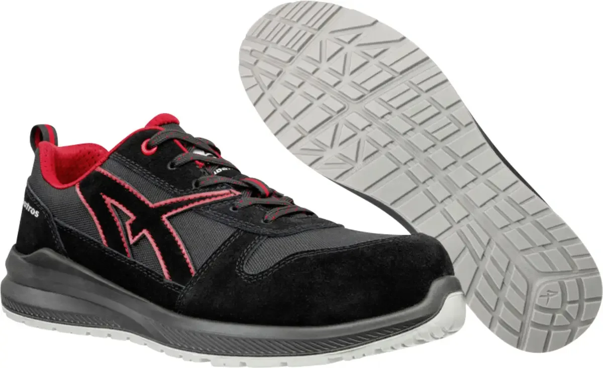 CLIFTON LOW S3L ESD FO SR 648700210000048 Veiligheidsschoenen S3L Schoenmaat (EU): 48 1 paar van Albatros, Zwart, Rood – productafbeelding