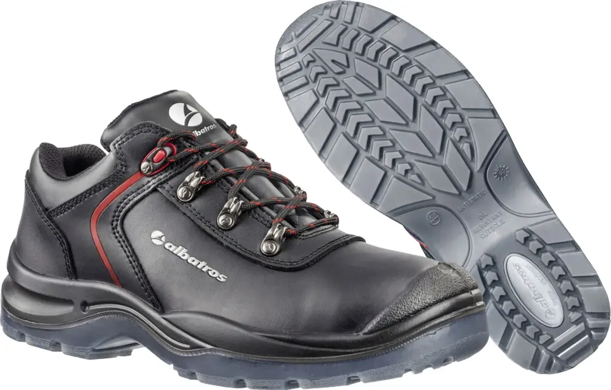 GRAVITATION LOW S3 FO SR 641080200000048 Chaussures de sécurité S3 Pointure (EU): 48 noir 1 paire(s) de Albatros, Noir – image du produit