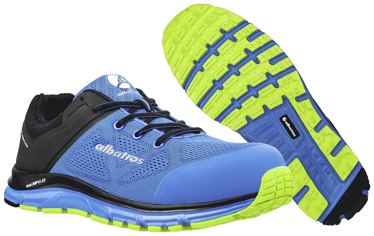 LIFT BLUE IMPULSE LOW 646610-45 Veiligheidsschoenen ESD S1P Schoenmaat (EU): 45 Blauw, Zwart 1 stuk(s) de Albatros, Bleu, Noir – image du produit
