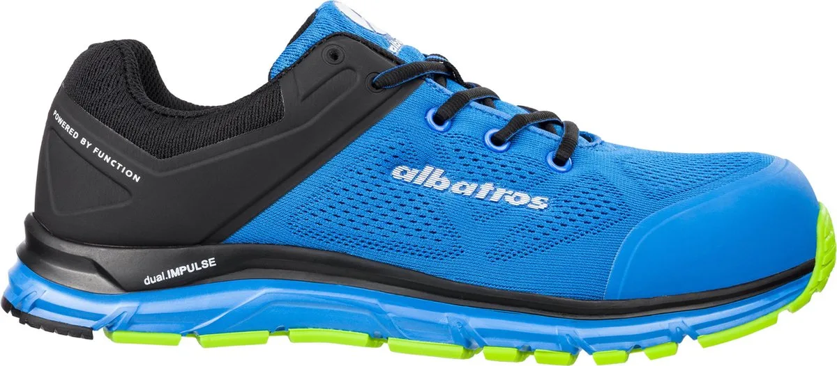 Lift Impulse Low S1P ESD 646610 - Blauw/Zwart van Albatros, Blauw, Zwart, 43 – productafbeelding