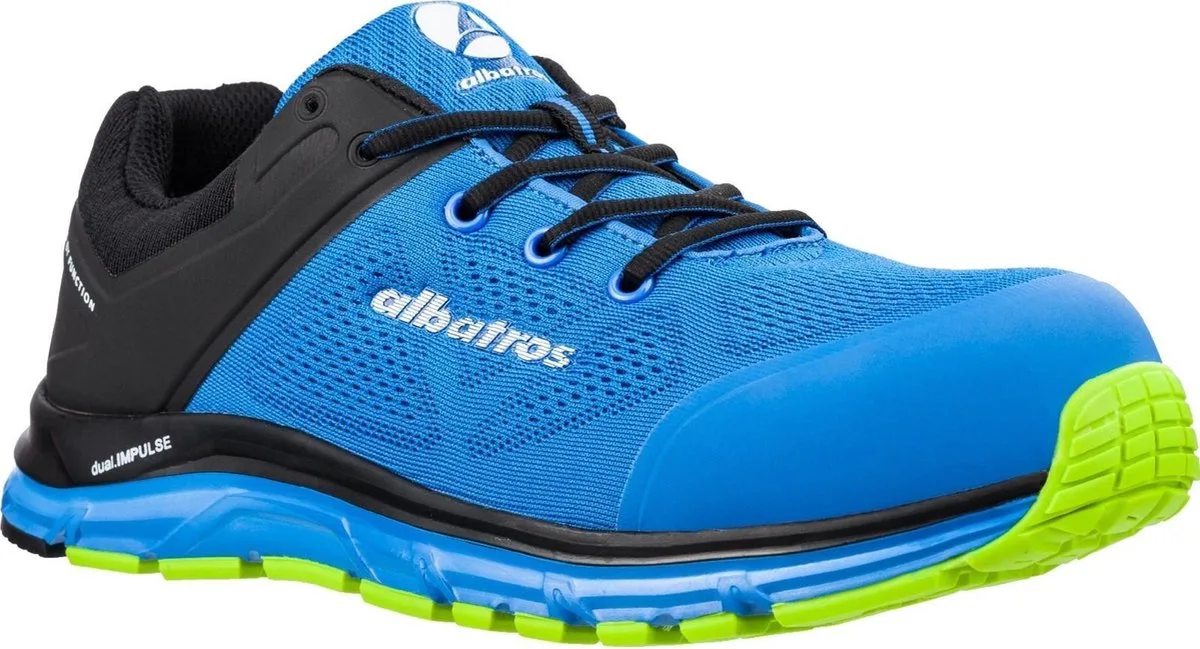 Lift Impulse Low S1P ESD 646610 - Blauw/Zwart van Albatros, Blauw, Zwart, 44 – productafbeelding