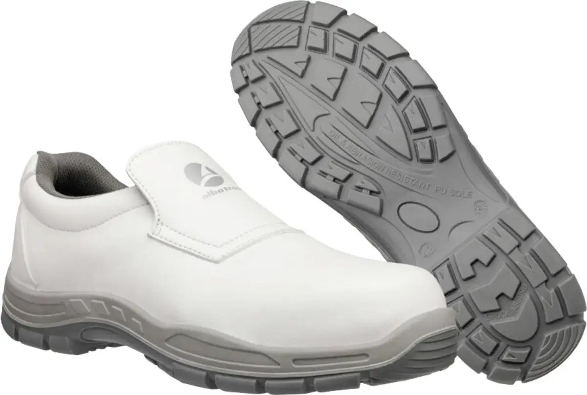 PURE WHITE LOW S2 FO CI SR 646940100000044 Sicherheitshalbschuh S2 Schuhgröße (EU): 44 Weiß 1 Paar von Albatros, Weiß – Produktbild