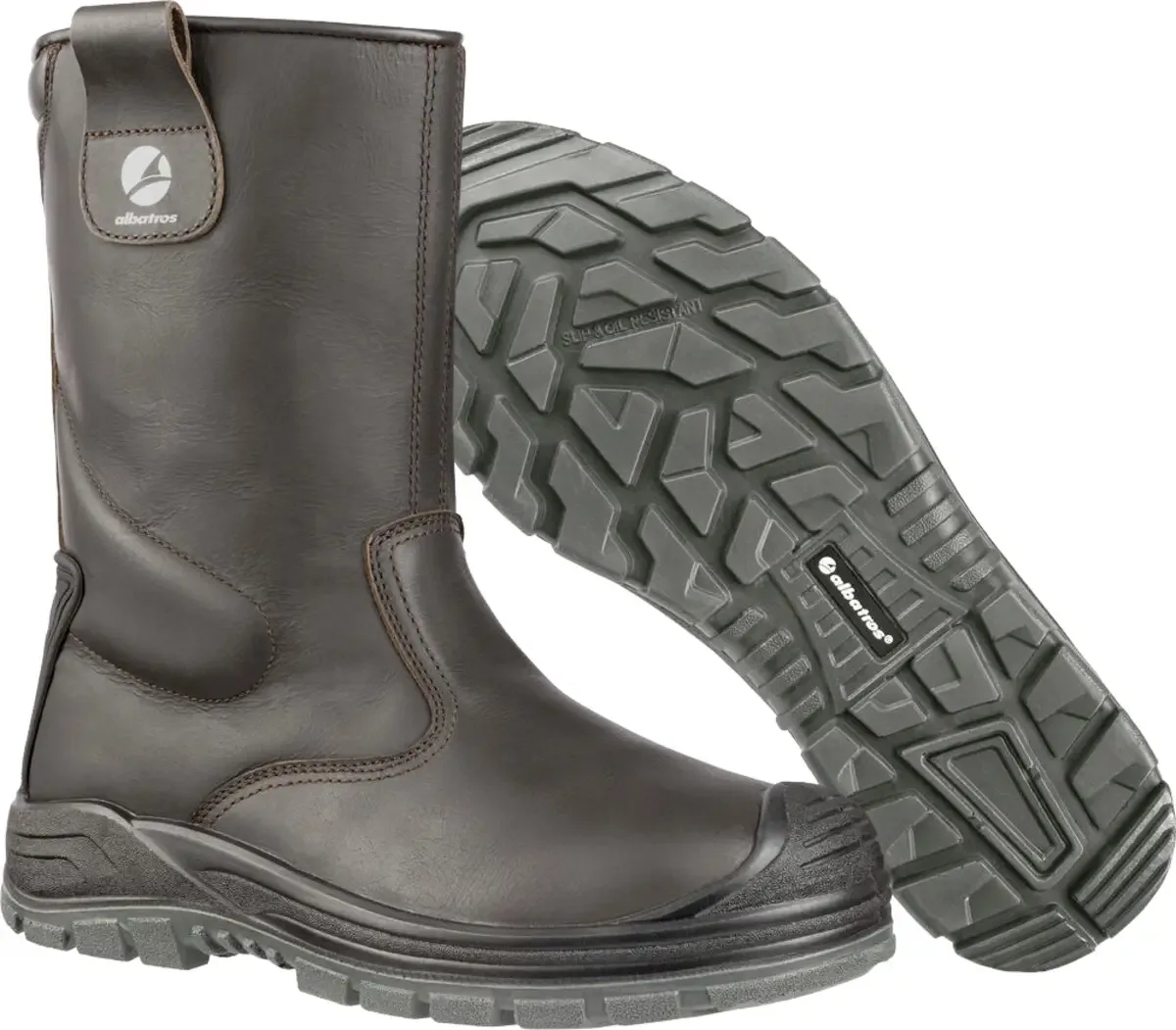 RIGGER BOOT BRN S3 FO CI SR 631500400000042 Veiligheidsschoenen S3 Schoenmaat (EU): 42 1 paar van Albatros, Bruin – productafbeelding