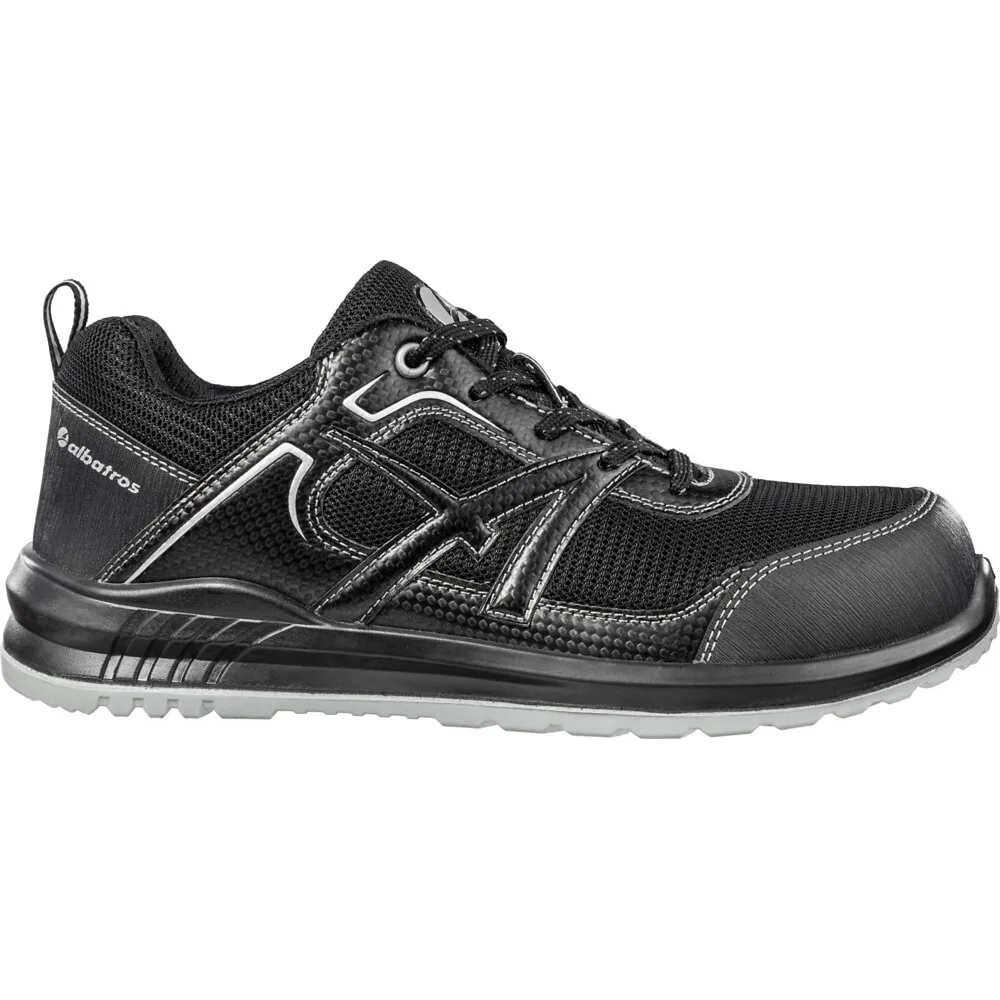 Sicherheitsschuh RIDER BLACK LOW S1P ESD SRC, schwarz fra Albatros, 38 – produktbillede