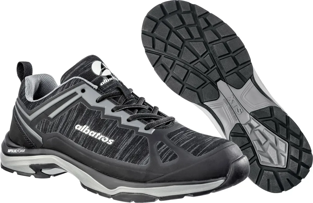 SKYRUNNER BLACK LOW 654550-40 Chaussures de travail O1 Pointure (EU): 40 noir, gris 1 pc(s) de Albatros, Noir, Gris – image du produit