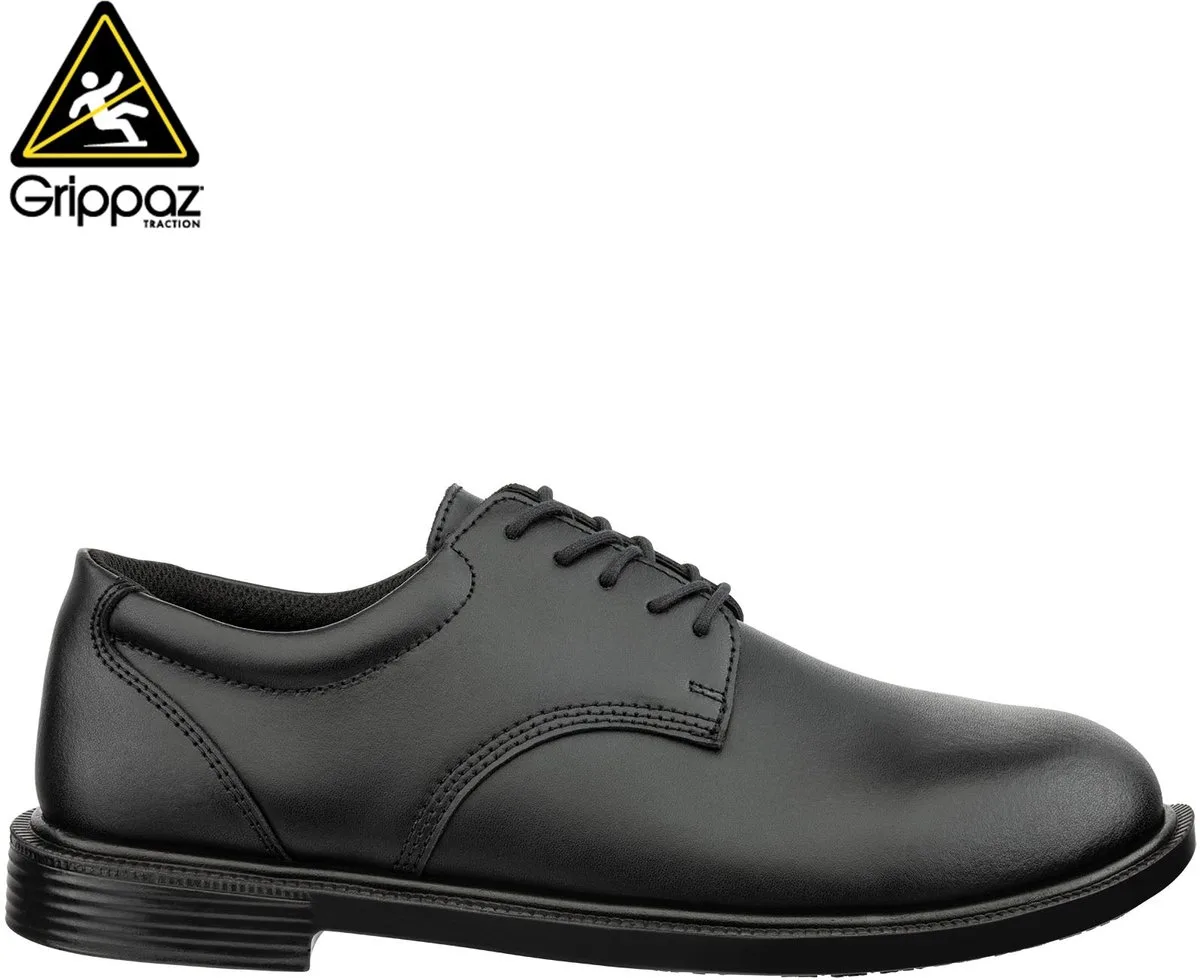 SR Eaton O1 | Geklede onbeveiligde werkschoen | Uniseks | Antislip | Waterafstotend van Albatros, Zwart, 35 – productafbeelding