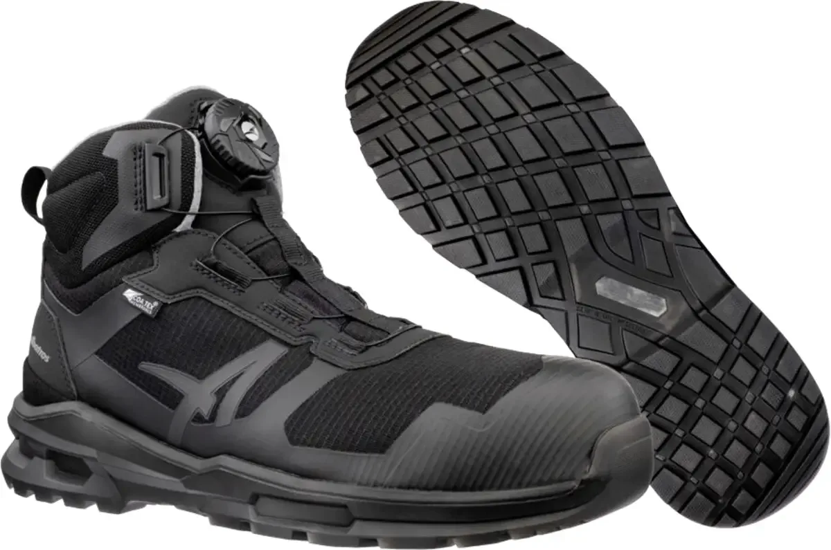 TALO BLK CTX QL MID S7S ESD FO SR 637900200000047 Veiligheidsschoenen S7S Schoenmaat (EU): 47 1 paar by Albatros, Black – product image
