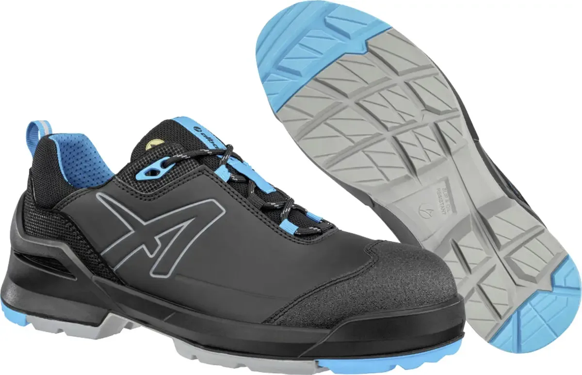 TARAVAL BLACK/BLUE XW LOW S3L ESD FO SR 648031241000041 Veiligheidsschoenen S3L Schoenmaat (EU): 41 1 paar van Albatros, Zwart, Blauw – productafbeelding