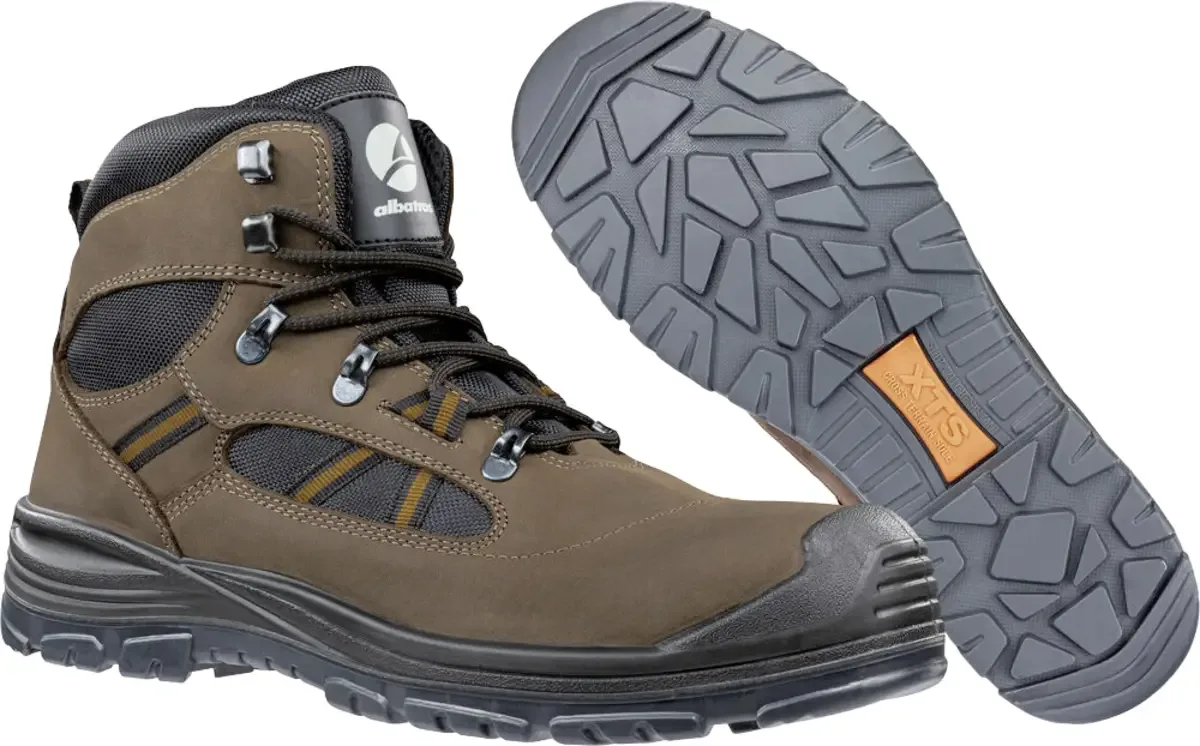 TIMBER MID S3S FO SR 631340400000046 Veiligheidsschoenen S3S Schoenmaat (EU): 46 1 paar von Albatros, Braun – Produktbild