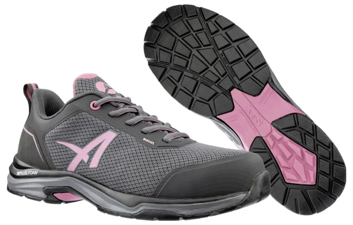 TWIST PINK WNS LOW ESD HRO SRC 645200-39 Veiligheidsschoenen ESD S1PS Schoenmaat (EU): 39 Grijs, Pink 1 stuk(s) van Albatros, Grijs, Roze – productafbeelding
