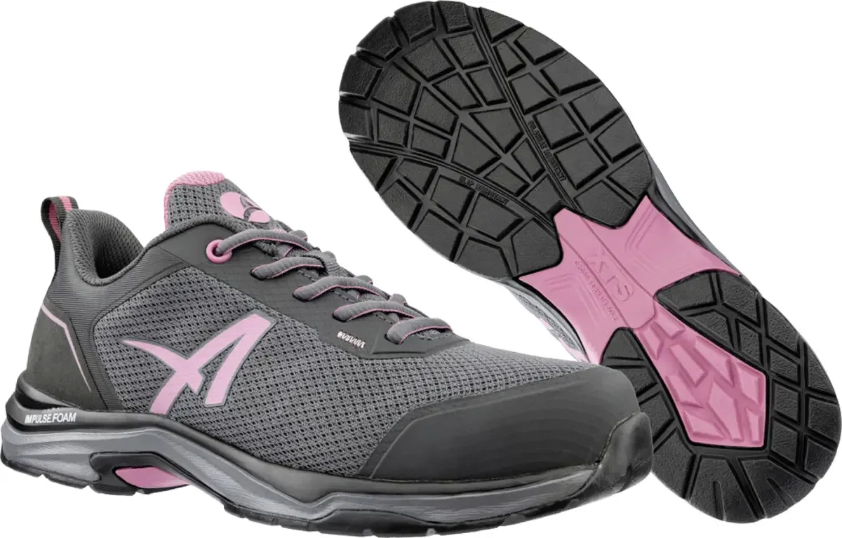 TWIST PINK WNS LOW S1PS ESD FO HRO SR 645200804000041 Veiligheidsschoenen S1PS Schoenmaat (EU): 41 Grijs, Pink 1 paar by Albatros, Grey, Pink – product image