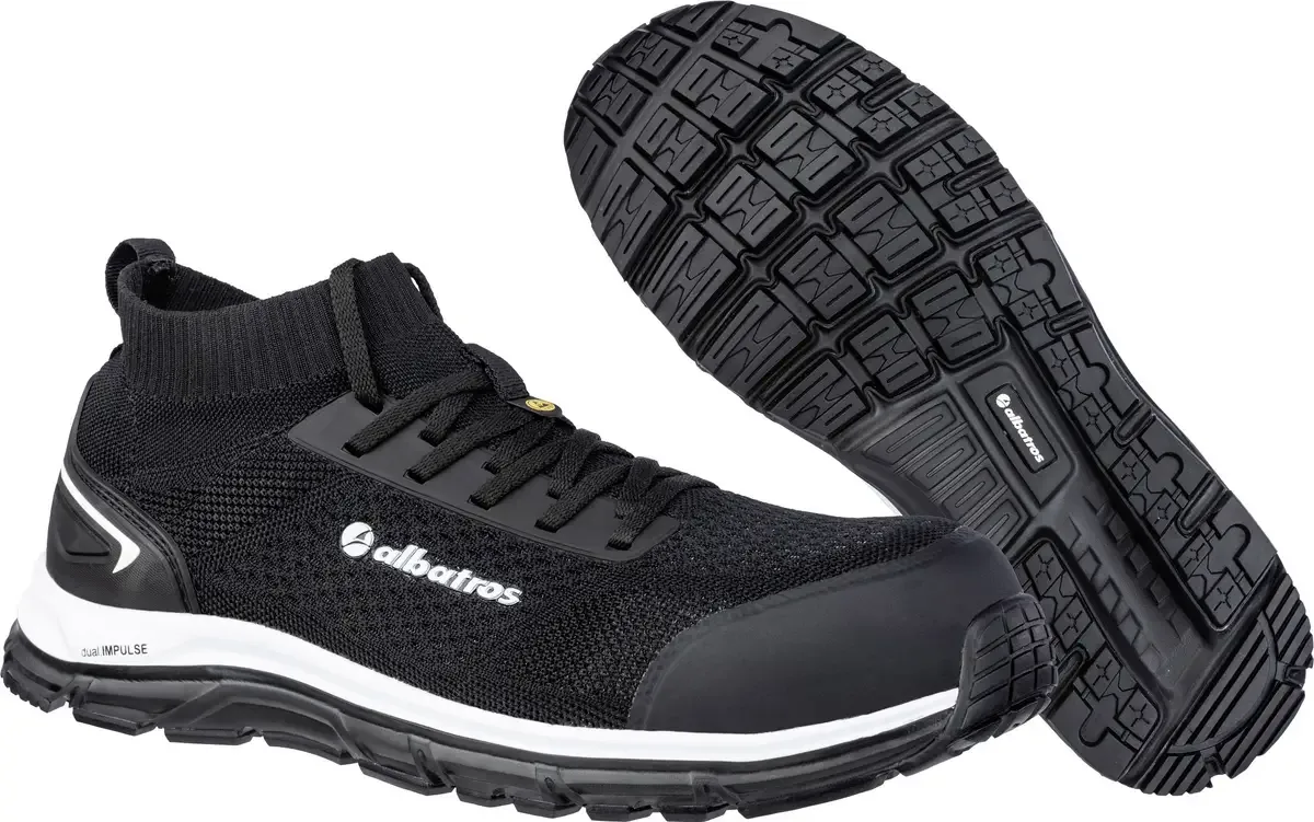 ULTIMATE IMPULSE BLACK LOW 646720-40 Veiligheidsschoenen ESD S1P Schoenmaat (EU): 40 1 stuk(s) van Albatros, Zwart – productafbeelding