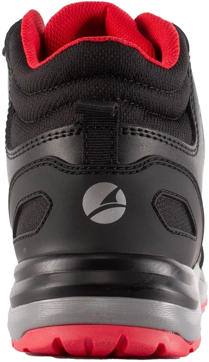 Ultratrail Mid S3 ESD 636200 - Zwart/Rood van Albatros, Zwart, Rood, 42 – productafbeelding