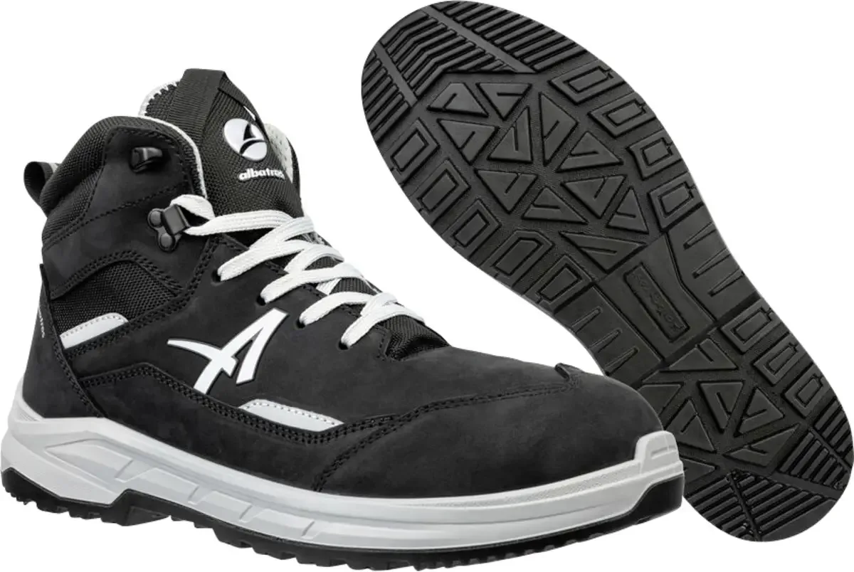 VECTOR BLK MID S3 FO SR 637300200000046 Veiligheidsschoenen S3 Schoenmaat (EU): 46 1 paar fra Albatros, Sort – produktbillede
