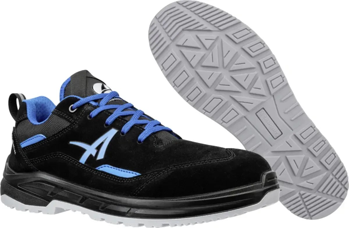 VECTOR BLUE LOW S3 FO SR 647320241000037 Lage veiligheidsschoenen S3 Schoenmaat (EU): 37 1 paar by Albatros, Black, Blue – product image