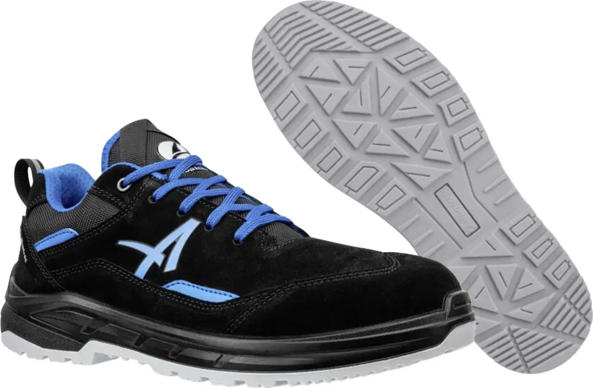 VECTOR BLUE LOW S3 FO SR 647320241000040 Kort sikkerhedssko S3 Skostørrelse (EU): 40 1 Paar by Albatros, Black, Blue – product image