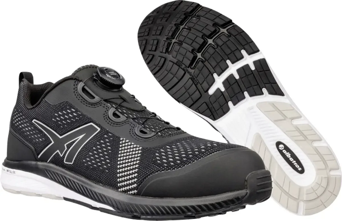 VOLTAGE BLACK QL LOW S1PS ESD FO HRO SR 647670200000037 Veiligheidsschoenen S1PS Schoenmaat (EU): 37 1 paar de Albatros, Noir – image du produit