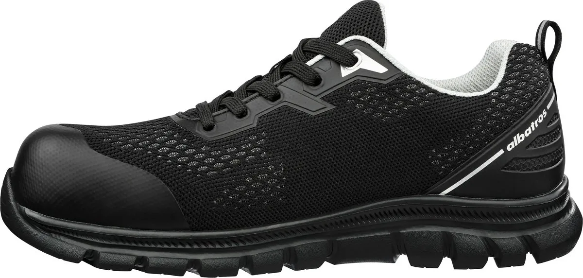 werkschoenen 64722 Levitate low S1PS SR fra Albatros, Sort – produktbillede