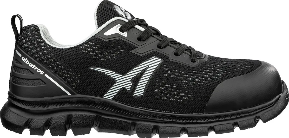 werkschoenen 64722 Levitate low S1PS SR fra Albatros, Sort – produktbillede