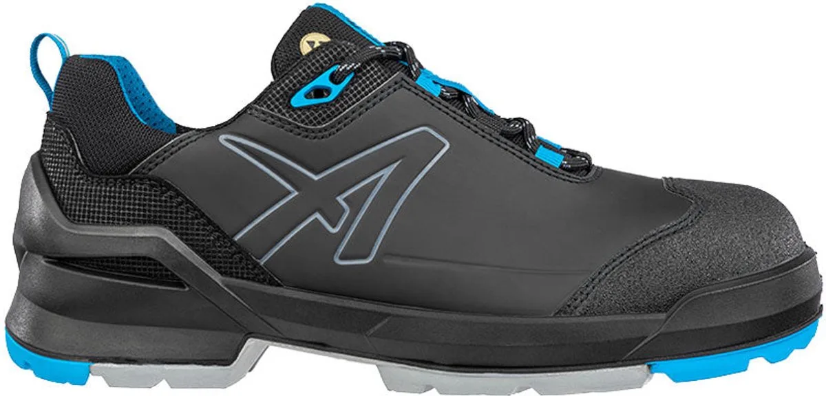 werkschoenen - Taraval zwart/blauw - laag - S3L van Albatros, Zwart, Blauw, 40 – productafbeelding