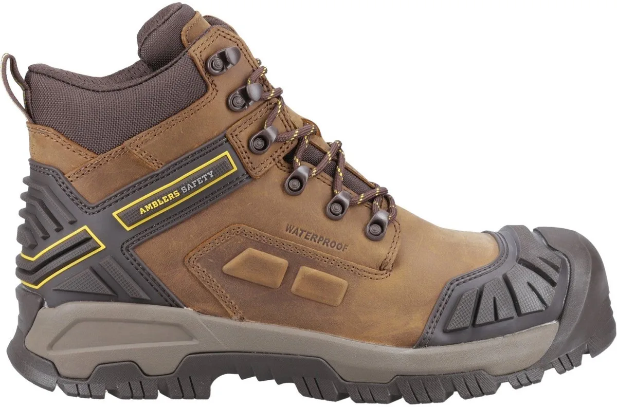AS961C Quarry Veiligheidslaars S7S | Bruin - FW Industrial de Amblers Safety, Marron, 39 UK6 – image du produit