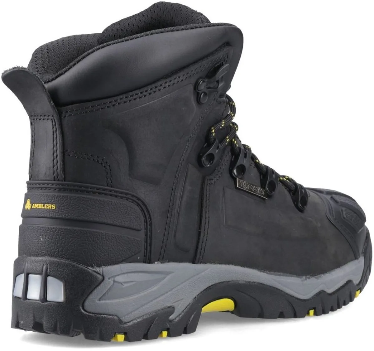 FS32 Waterdichte Veiligheidslaars S3 | Zwart - FW Industrial von Amblers Safety, Schwarz, 49 UK14 – Produktbild
