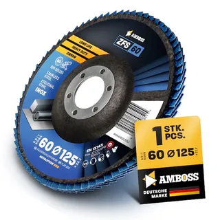 1x Amboss ZFS Fächerschleifscheibe Korn:60 Ø125mm von Amboss – Produktbild 1 von 2