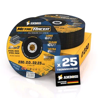 25x Amboss Metal Racer Trennscheibe | Ø230 mm - 2 mm - 22.23 mm von Amboss – Produktbild 1 von 3