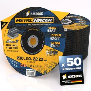 50x Amboss Metal Racer Trennscheibe | Ø230 mm - 2 mm - 22.23 mm von Amboss – Produktbild 1 von 3