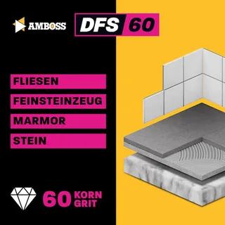 Diamant Fächerschleifscheibe 115mm K60 M14 by Amboss – product image 4 of 5