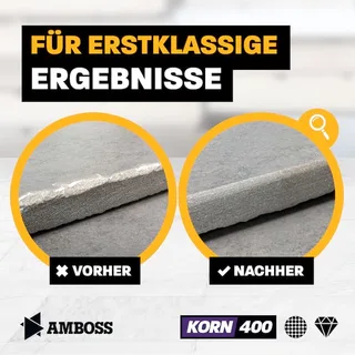 Diamant Schleifpad Korn: 400 från Amboss – produktbild 4 av 5