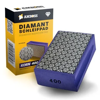 Diamant Schleifpad Korn: 400 från Amboss – produktbild 1 av 5