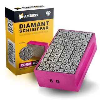 Diamant Schleifpad Korn: 60 från Amboss – produktbild 1 av 5