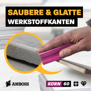 Diamant Schleifpad Korn: 60 från Amboss – produktbild 2 av 5