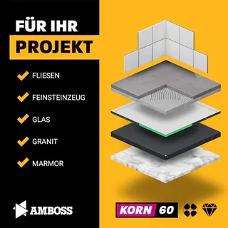 Diamant Schleifpad Korn: 60 från Amboss – produktbild 5 av 5