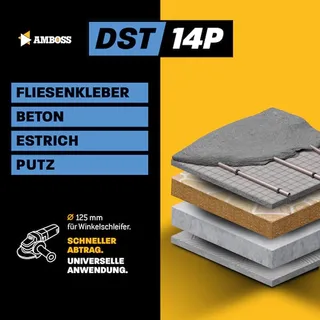 DST 14P Diamant Schleiftopf Ø 125 mm x 22.23 från Amboss – produktbild 4 av 5