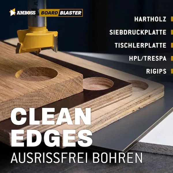 Forstnerbohrer Set 5‑tlg från Amboss – produktbild 5 av 5