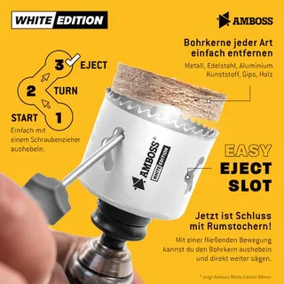 M42 Bimetall Lochsäge 83mm + Aufnahme från Amboss – produktbild 2 av 3