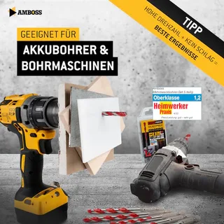 Mehrzweck Bohrer Satz 7-tlg. Ø 4.0-12.0 mm by Amboss – product image 5 of 5