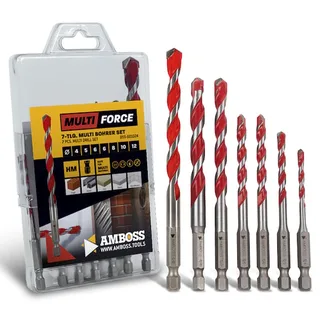 Mehrzweck Bohrer Satz 7-tlg. Ø 4.0-12.0 mm by Amboss – product image 1 of 5