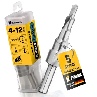 Stufenbohrer HSS-G D:4-6-8-10-12mm by Amboss – product image 1 of 5