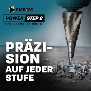Stufenbohrer HSS-G D:4-6-8-10-12mm by Amboss – product image 2 of 5