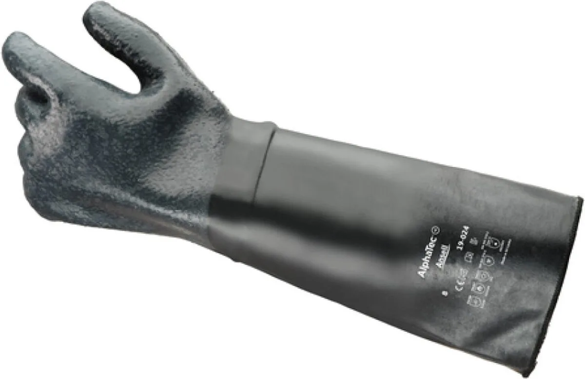 AlphaTec® werkhandschoenen zwart - bestand tegen extreme temperaturen de Ansell, Noir, 10 – image du produit