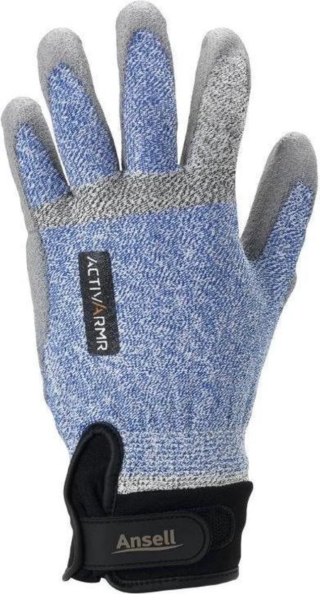 Montage handschoen Ansell Acitvarmr 97-001 elekctricien 10/XL - 2 paar de Ansell, Bleu – image du produit
