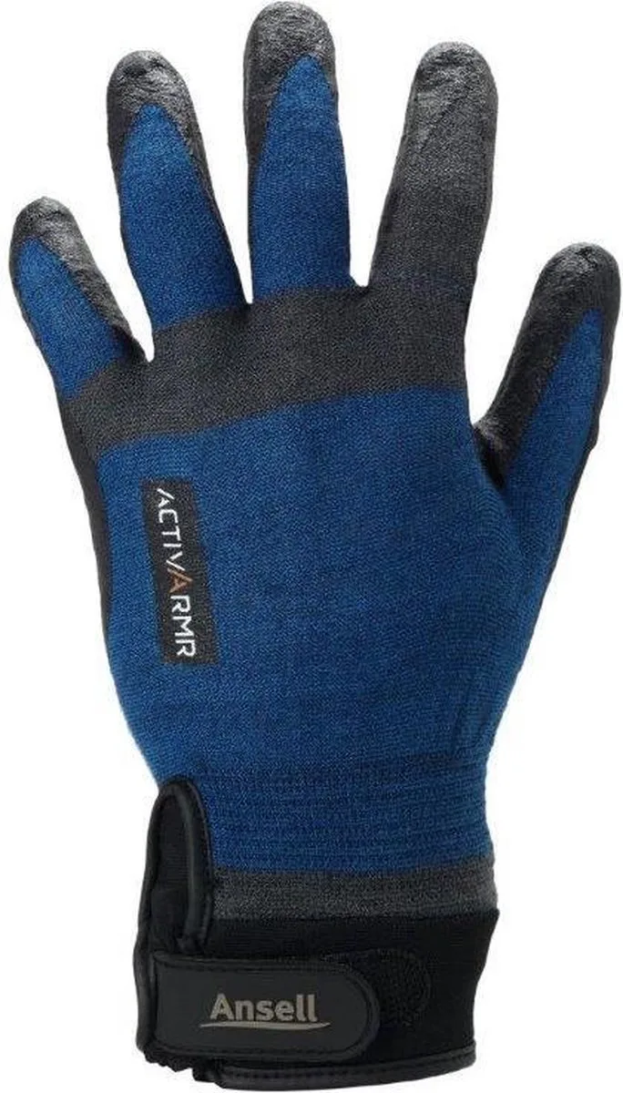 Montage handschoen Ansell ActivArmr 97-002 verwarmingsinstallateurs 11/XXL - 2 paar van Ansell, Blauw – productafbeelding