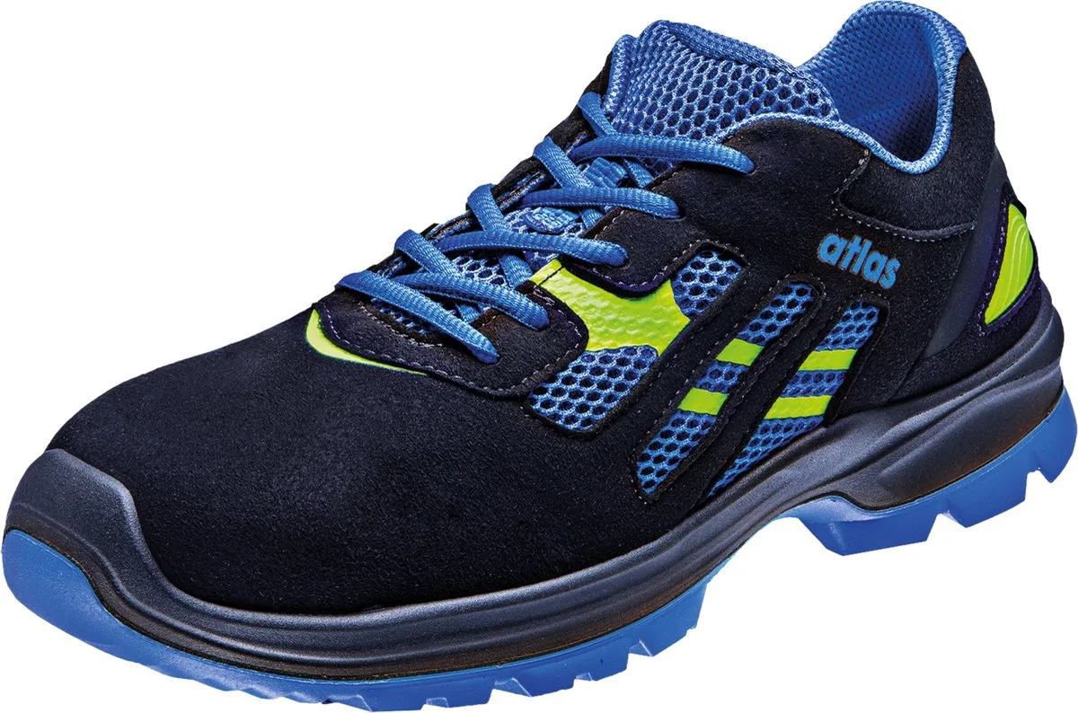 CF2 werkschoen - S1 - blauw van Atlas, Blauw, 37 – productafbeelding