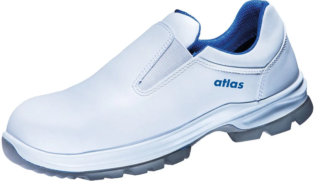 CL 490 2.0 ESD - S2 Werkschoen - Laag Model från Atlas, Vit, Blå – produktbild